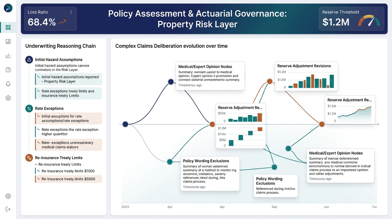 Insurance Underwriting and Claims Reserve Schema